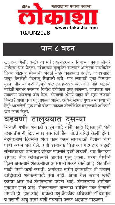 Beed  News Paper